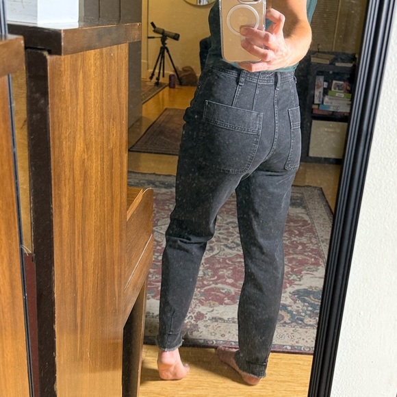 WE THE FREE High Rise Black Jeans Size 27 - Picture 10 of 12